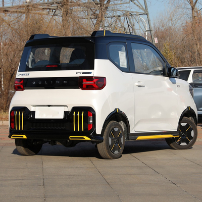 예산 친화적인 미니 전기 자동차 웅링 홍콩 미니 EV LED 헤드 라이트 200km 300km
