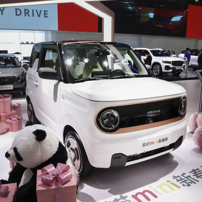 2022년 출시 준비된 지일리 판다 미니 EV 4석 순수 전기차 120km/200km 범위