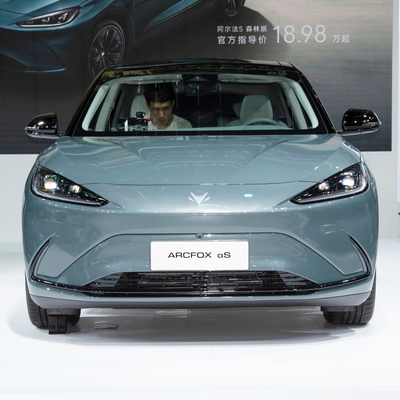 에너지 바이크 아크폭스 알파 S 735E 160KW EV 차 고속 자동차 큰 공간 왼쪽 드라이브 장거리