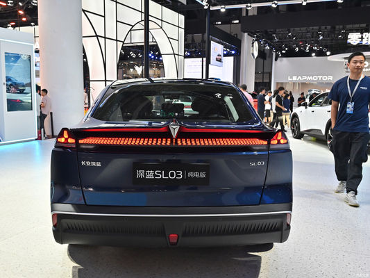 2023년 쉐넌 SL03 전기차 515KM 5개의 문 5개의 좌석 세단 190KW 총 엔진 전력