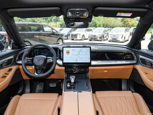 최고의 5도어 7석 SUV 2023 GAC 트럼프치 GS8 가솔린 SUV 파노라마 태양 지붕 자동차