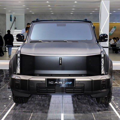 왼쪽 드라이브 2023 체리 ICAR 03 순수 전기 오프로드 차량 ORV SUV 5 문 5 좌석