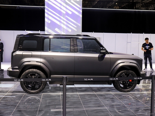 왼쪽 드라이브 2023 체리 ICAR 03 순수 전기 오프로드 차량 ORV SUV 5 문 5 좌석