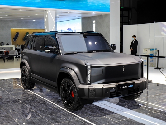 왼쪽 드라이브 2023 체리 ICAR 03 순수 전기 오프로드 차량 ORV SUV 5 문 5 좌석