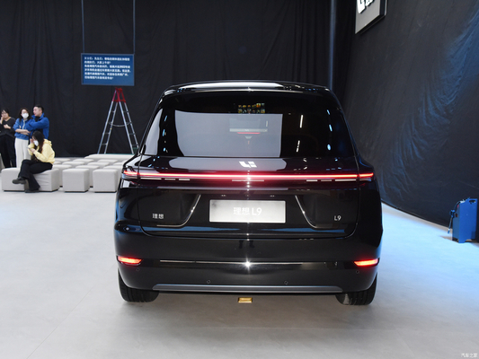 330KW EVR 확장 범위 리시안 L9 Li9 맥스 블랙 플러그 하이브리드 전기 자동차 확장