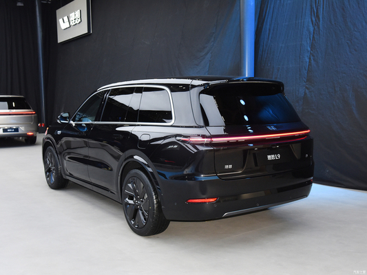 330KW EVR 확장 범위 리시안 L9 Li9 맥스 블랙 플러그 하이브리드 전기 자동차 확장