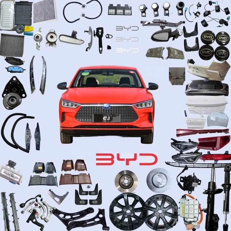 Byd E3 자동차 액세서리 2019- 헤드라이트 보디 키트 버퍼 충격 흡수기 문 예비 부품