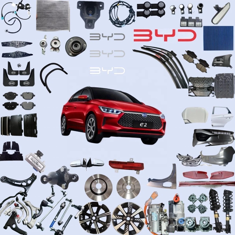 Byd E2 헤드라이트 배터리 카시 키트 충격 흡수기 전면 배머 캐빈 필터 자동차 예비 부품