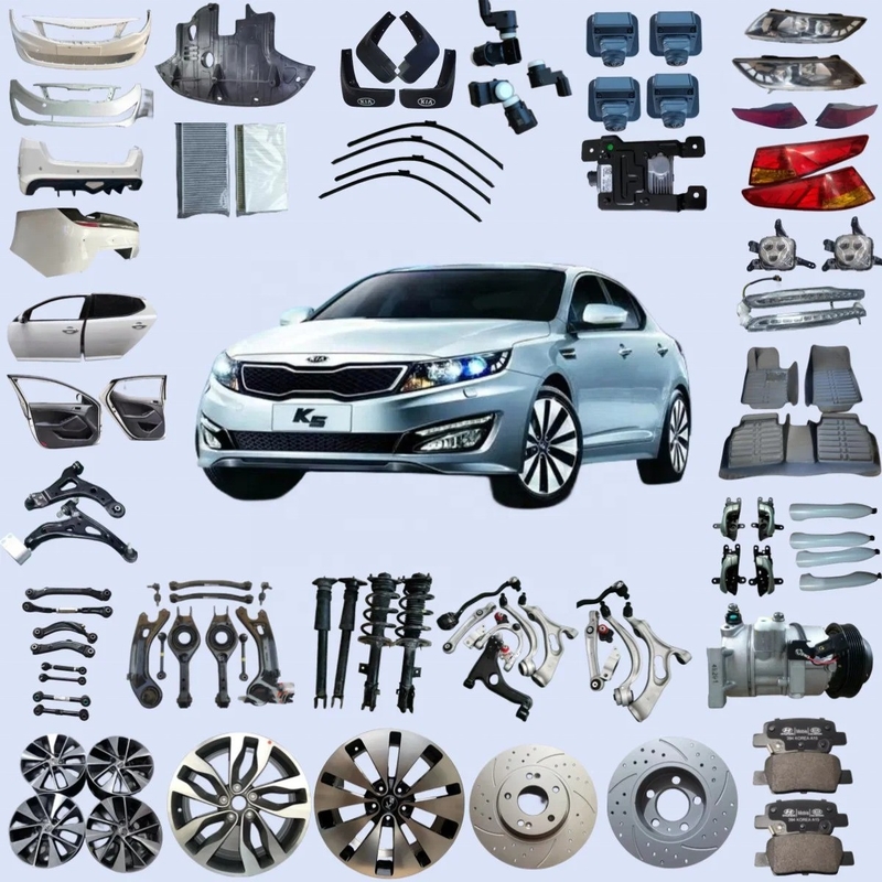 2020- KIA K5/3/X3 헤드라이트 브레이크 패드 앞 버머 바디 키트 스포일러 그릴 엔진 후드 자동차 예비 부품