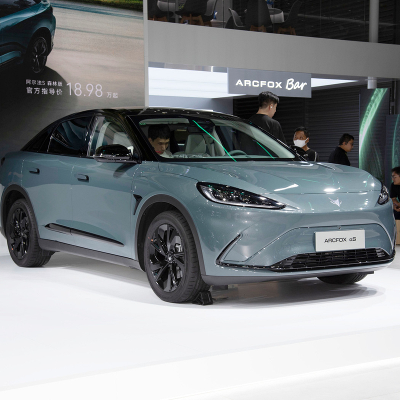 에너지 바이크 아크폭스 알파 S 735E 160KW EV 차 고속 자동차 큰 공간 왼쪽 드라이브 장거리