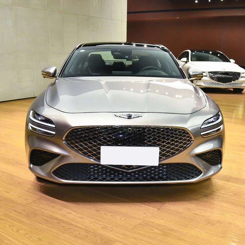 가죽 좌석 및 유로 6 표준 제네시스 G702023 2.0T 후방 구동 세단 엔진