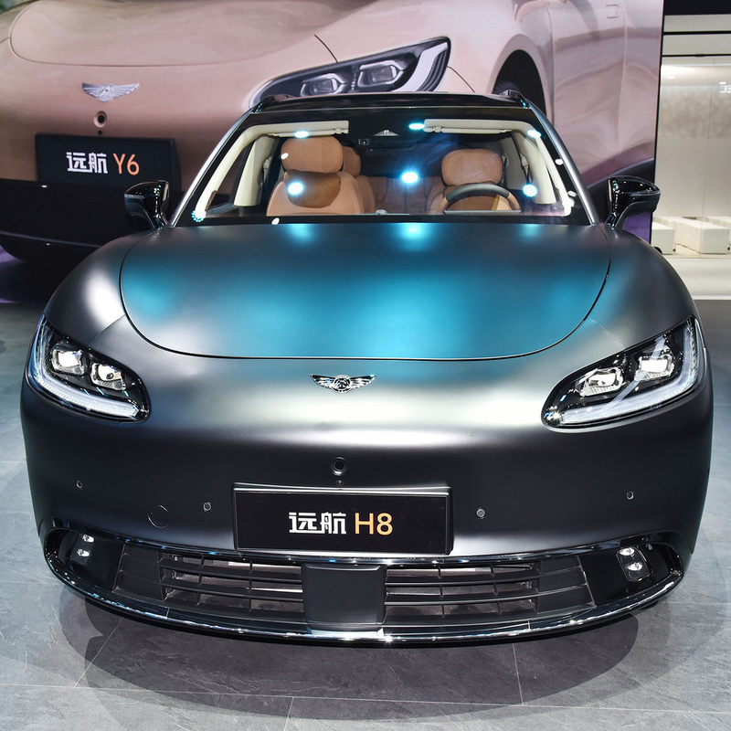 최고 속도 210KM/h 순수 전기 크루징 범위 950km 5도어 6석 SUV Yuanhang H8 2023